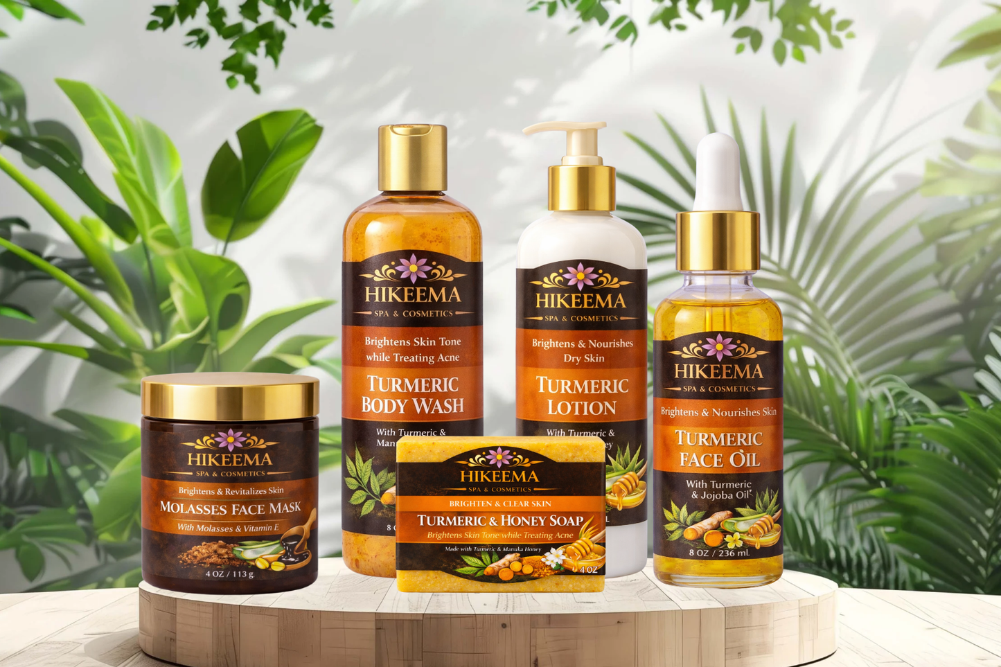 Turmeric and Honey Set
