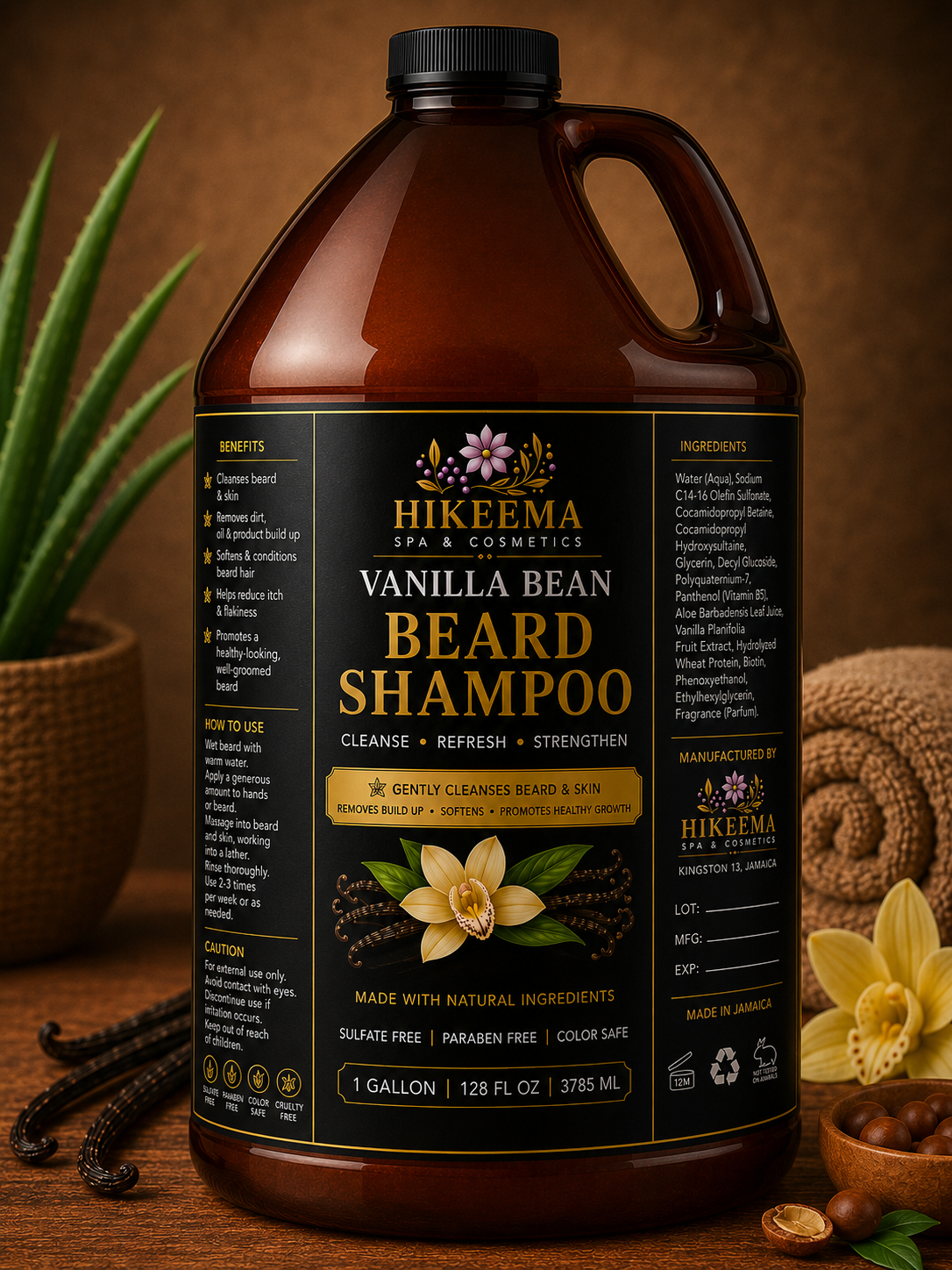 Beard shampoo